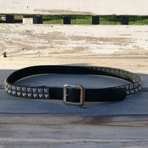 Leather Studded Belt